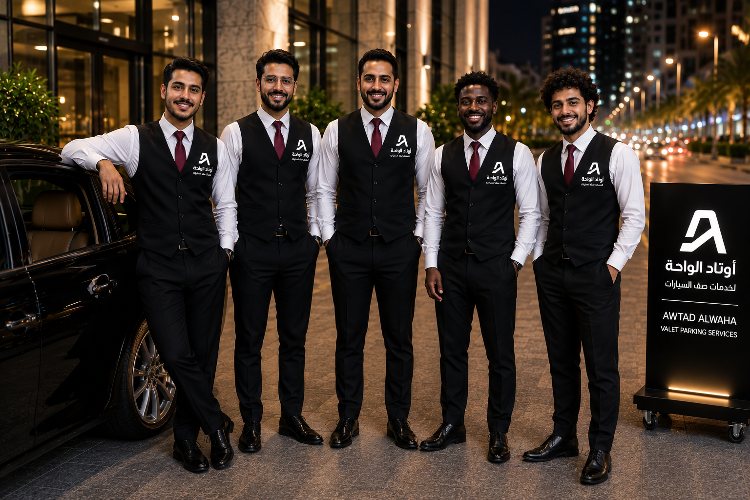 أوتاد الواحة لخدمات صف السيارات